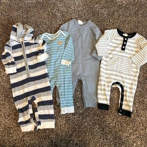 Bundle Baby Boy 6-9months Playsuits
